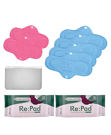 Re:Pad Reusable Sanitary Pads - 6 Pads