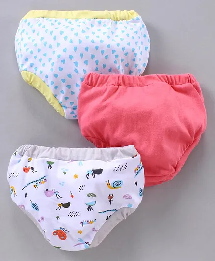 Ohms Bloomer Multi Print Pack of 3 - Multicolor