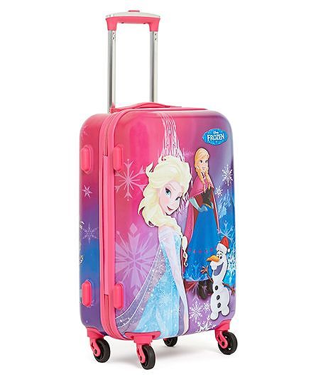 Disney Gamme Frozen Luggage Trolley Bag Pink 20 Inches Online In Disney Gamme Frozen Luggage Trolley Bag Pink 20 Inches