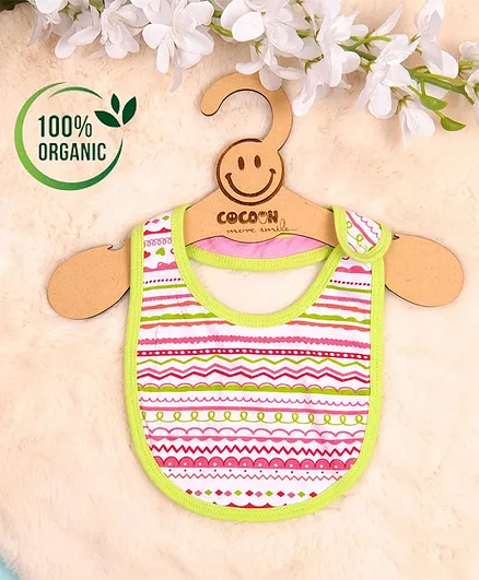 COCOON ORGANICS 100% Organic Cotton Premium Bib - Multi Colour