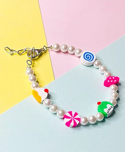 Bobbles & Scallops Candy Bracelet -Multicolour