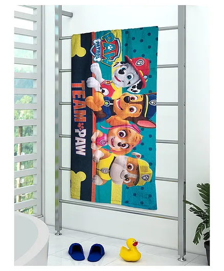 Paw Patrol Printed Bath Towel - Multicolour