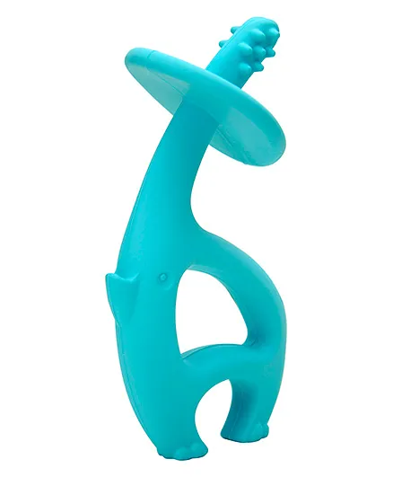 Mombella Dancing Elephant Teething Toy - Blue