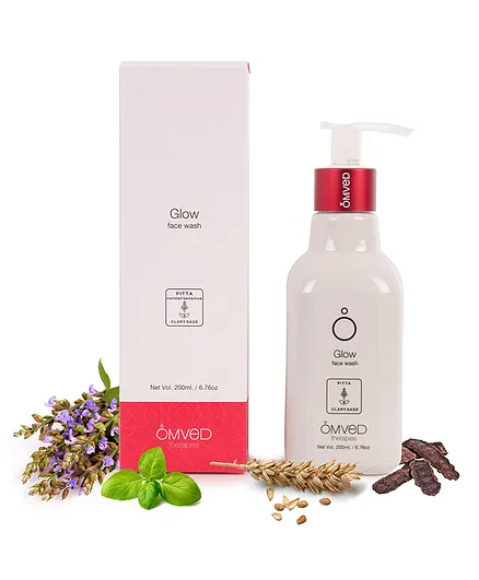 Omved Skin Lightening Glow Face Wash - 200 ml