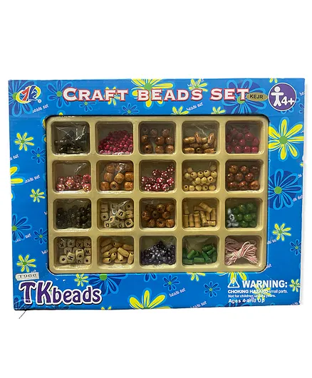 D&Y DIY Craft Beads Set with 20 different designs beads