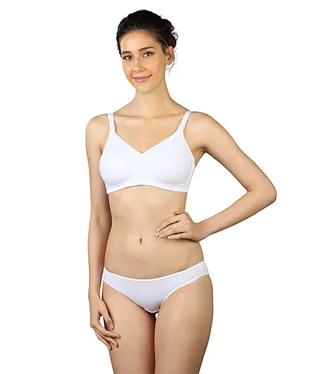 Triumph Mamabel Nature Non Wired Maternity Bra - White