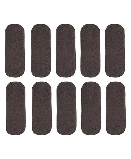 Domenico 5 Layer Insert Pads Pack of 10 - Black