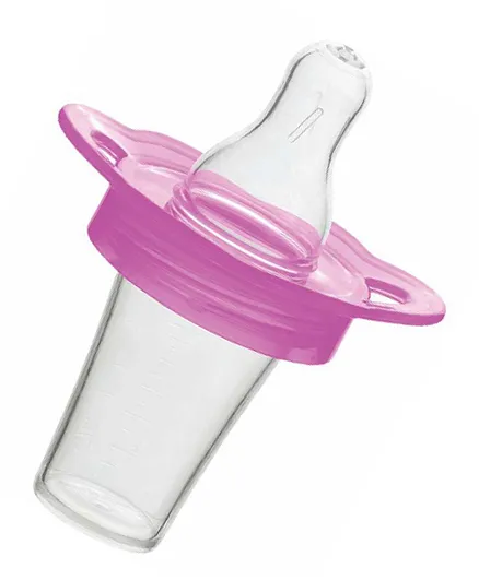 Healofy Medicine Dropper With Soft Silicone Nipple for Newborn - Pink