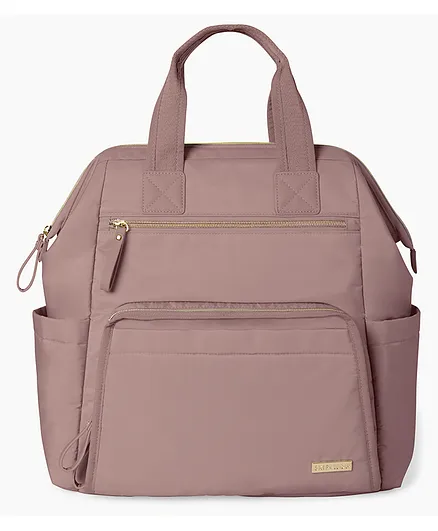 Skip Hop Charcoal Mainframe Backpack - Pink