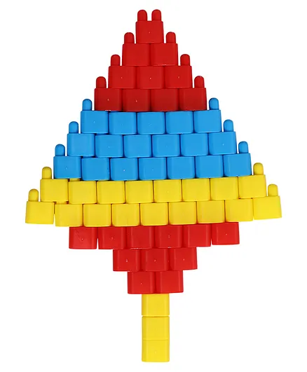 Kipa Bullet Building Blocks Mulitcolour - 150 pieces
