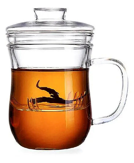 EZ Life Tea Infuser Glass - Transparent