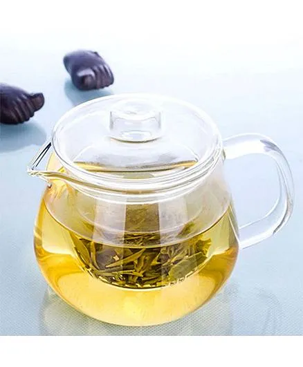 EZ Life Glass Tea Pot With Infuser - Transparent