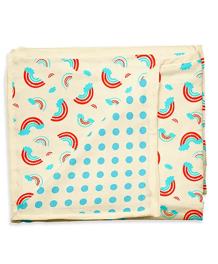 SuperBottoms Reversible Lightweight Blanket - Off White