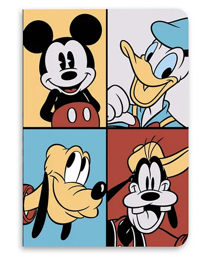 Celfie Design Mickeys Buddies Designer Ruled Notebook - 100 Pages