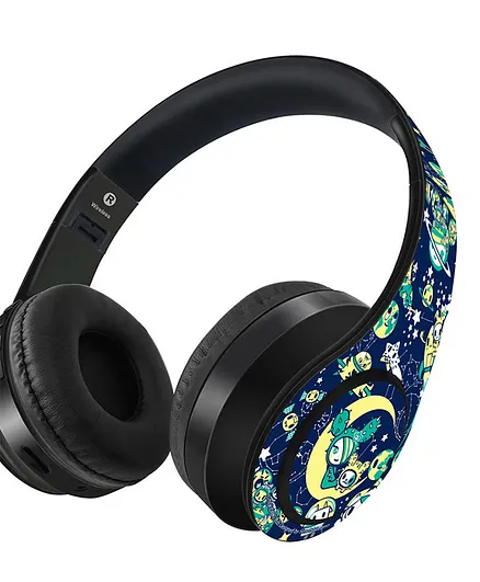 Celfie Design TD Cactus Friends Decibel Wireless On Ear Headphones - Multicolor