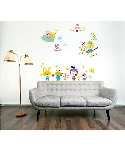 Syga Tree Wall Sticker - Multicolor