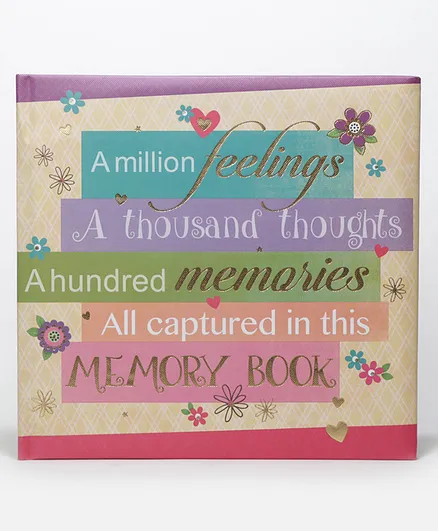 ARCHIES Hardbound Scrapbook Diary Multicolor - 48 Pages