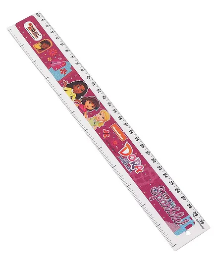 Dora Printed Scale Pink - Length 30 cm