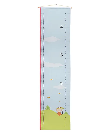 Right Gifting Satin Removable Height/Growth Measurement Wall Hanger - Multicolor