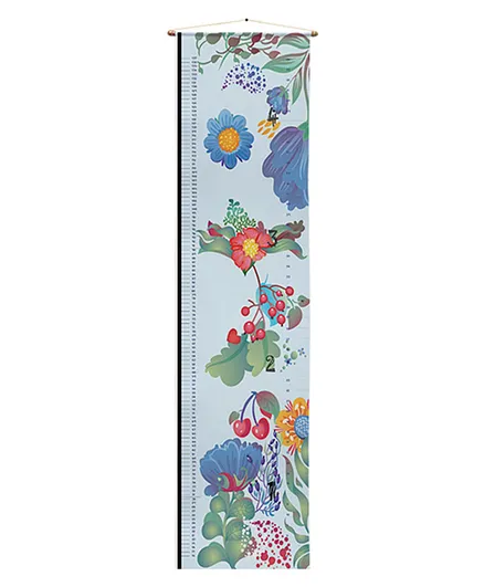 Right Gifting Satin Removable Height/Growth Measurement Wall Hanger - Multicolor