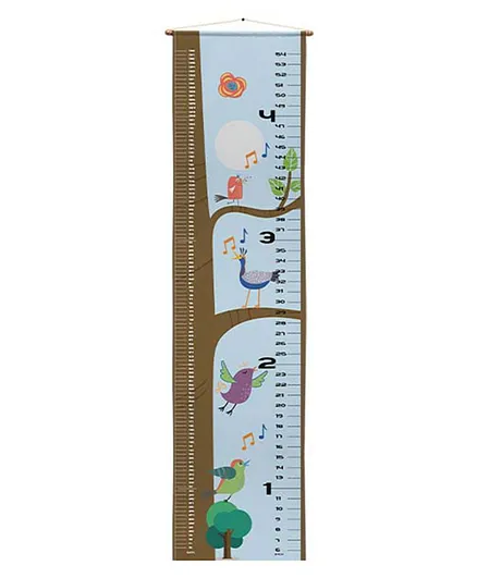 Right Gifting Satin Removable Height/Growth Measurement Wall Hanger - Multicolor