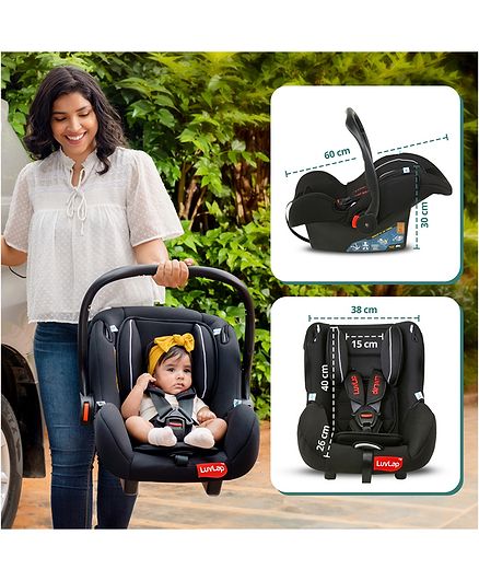 LuvLap Infant Baby Car Seat Cum Carry Cot And Rocker With Canopy ... LuvLap Infant Baby Car Seat Cum Carry Cot And Rocker With Canopy ...