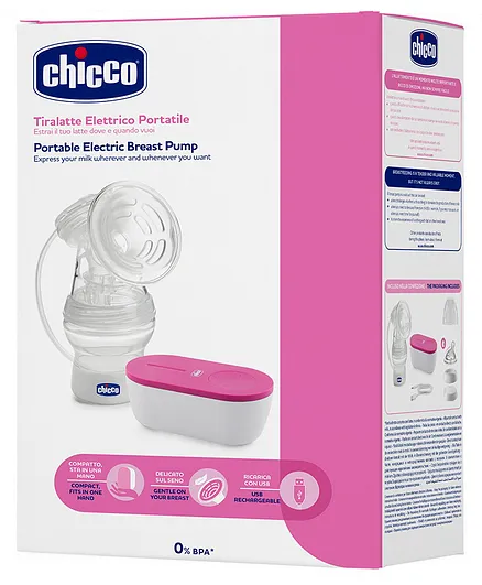 Chicco Portable Electric Breast Pump - White