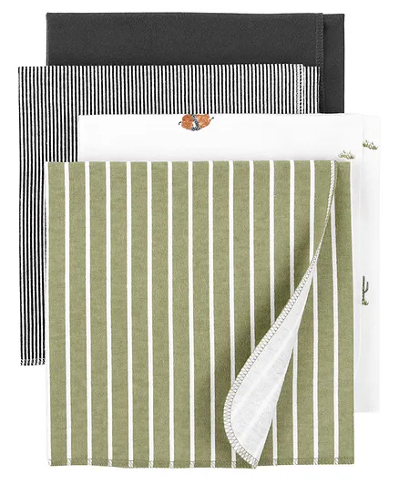 Carter's AW22 Blankets Pack of 4 - Multicolour
