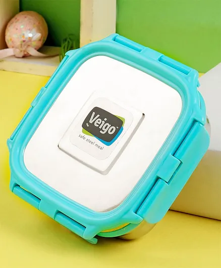 Veigo Stainless Steel Lunch Box - Blue