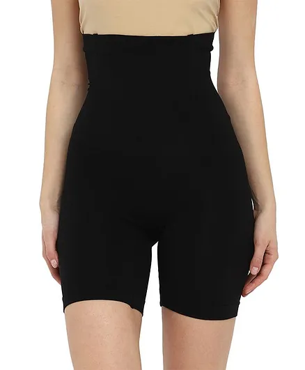 Momsoon Solid Maternity Tummy Tucker - Black