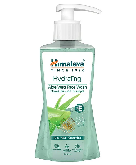 Himalaya Moistur Aloe Vera Face Wash - 200 ml