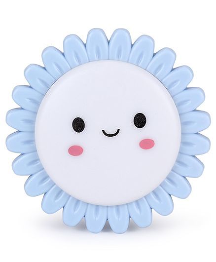 Smiling Sun Shaped Night Lamp - Blue