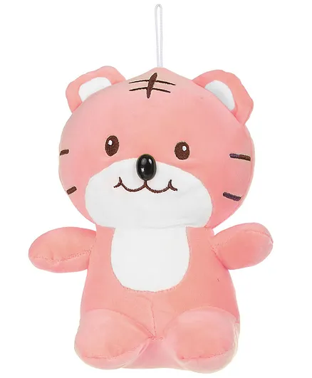 Deals India Sitting Baby Tiger Soft Toy Pink- Height 22 cm