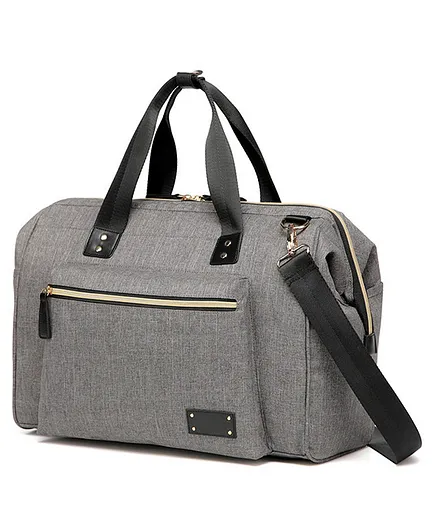 Colorland Zera Mom Dad Diaper Bag - Grey