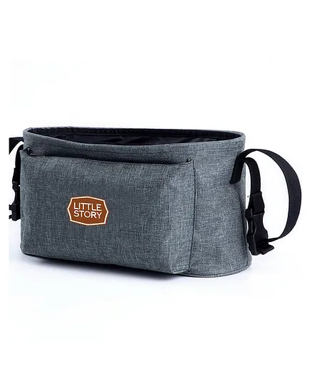 Little Story Bronx Stroller Organizer - Grey