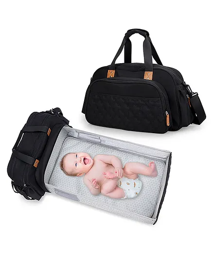 Little Story Bed in a Bag Quilted - Black