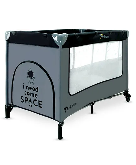 Teknum Astronaut Playard And Cot - Grey