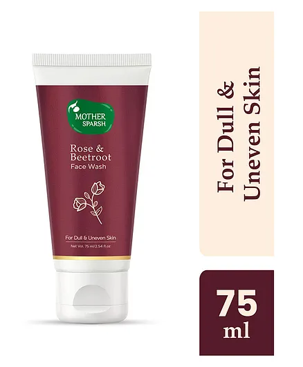 Mother Sparsh Rose & Beetroot Face Wash - 75 ml