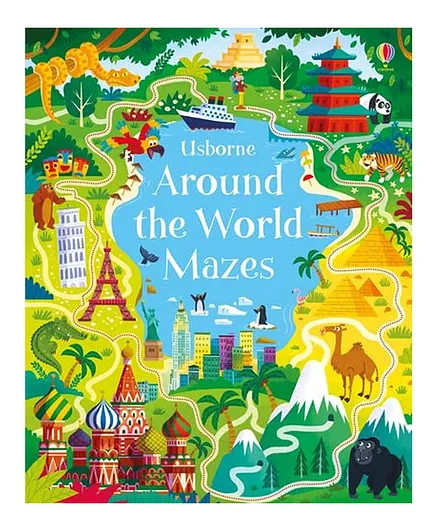 Usborne Around The World Mazes Book - English