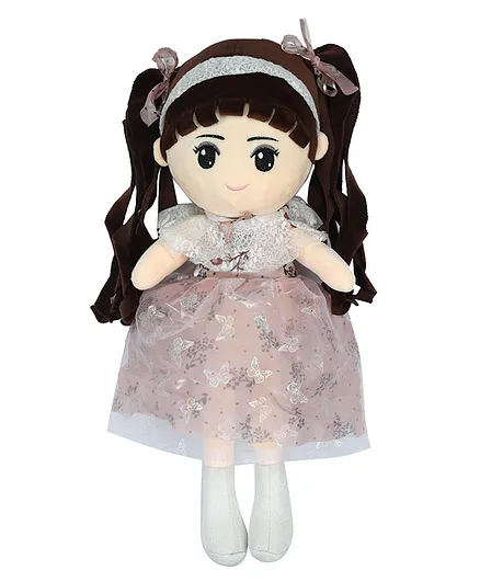 KiddyBuddy Beautiful Candy Doll Pink - Height 45 cm