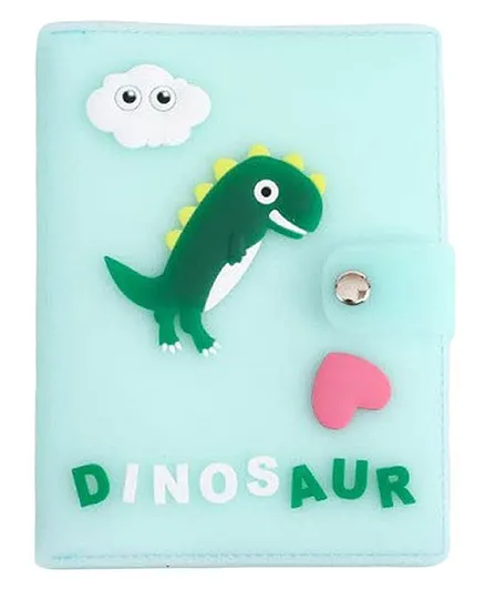 FunBlast Dinosaur Theme Diary 90+ Pages (Light Green)
