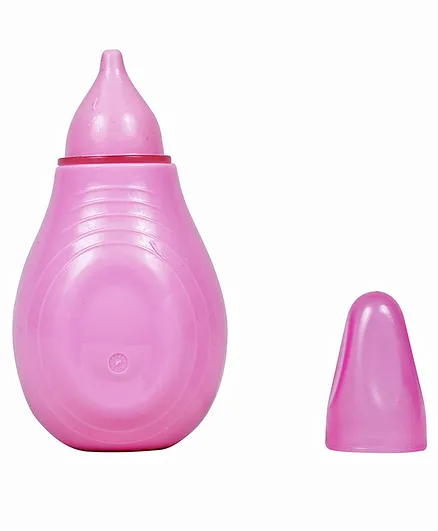 1st Step BPA Free Nasal Aspirator With Ear Syringe - Pink