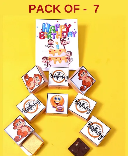 Expelite Monkey Theme Chocolate Gift Combo - 7 Pieces