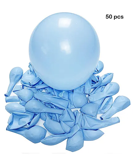 Balloon Junction Party Decoration Balloons Light Blue - Pack of 50