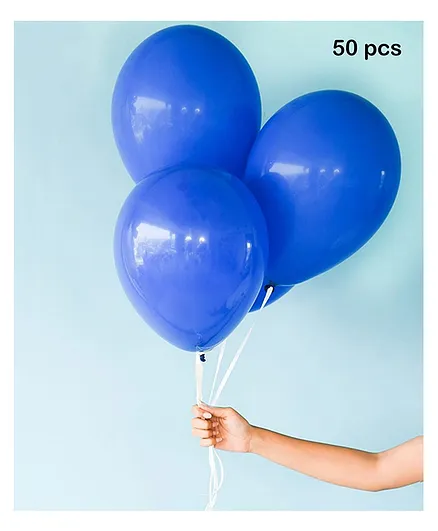 Balloon Junction Balloons Pack of 50 - Blue