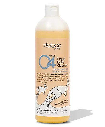 Diatodo Junior Natural Plant Based Liquid Cleanser - 500 ml