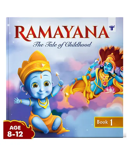 Ramayana The Tale of Childhood Mythological Story Book for Kids - English