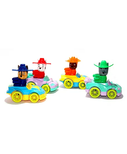 WOW Toys - Delivering Joys of Life PUP Buddies Rescue Team Pack of 4- Multicolour