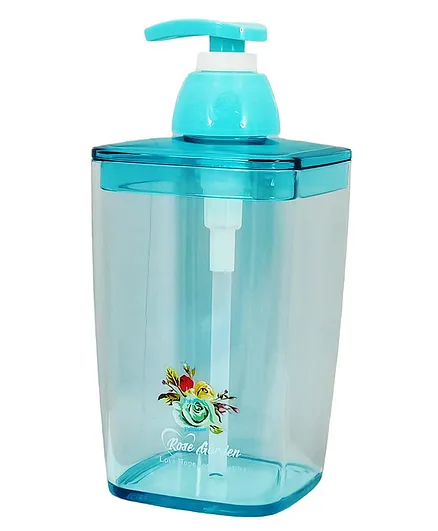 FunBlast Sanitizer & Soap Dispenser Rectangle Shape Blue 420 ml