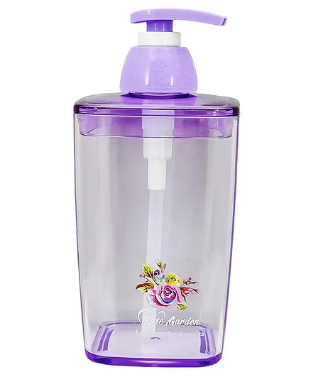 FunBlast Sanitizer & Soap Dispenser Rectangle Shape Purple 420 ml